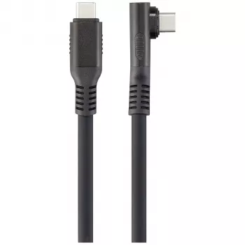 Renkforce USB4 USB-C uz USB-C kabelis 1m melns 8K UHD ar magnētisko savienotāju RF-6438138