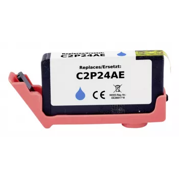 Renkforce saderīga tintes kasetne, aizstāj HP 935XL (C2P24AE), zila (cyan), augstas ietilpības RF-6733190
