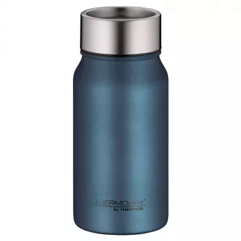 THERMOS termokrūze TC, 0,35 L, matēti zila nerūsējošā tērauda, divkāršu sienu, neizplūstoša 4097.342.035