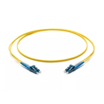 Corning LC/LC OS2 vienmoda duplex optiskā savienotājkabeļa 10m, dzeltena F040402G2Z20010M