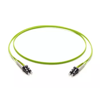 Corning F050502V2Z20001M optiskās šķiedras savienojuma kabelis 2x2.0 mm, laima krāsā
