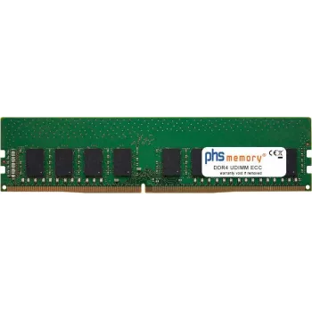 PHS-memory 16GB DDR4 ECC UDIMM 2666MHz PC4-21300E atmiņa ASRock IMB-X1710 SP538206