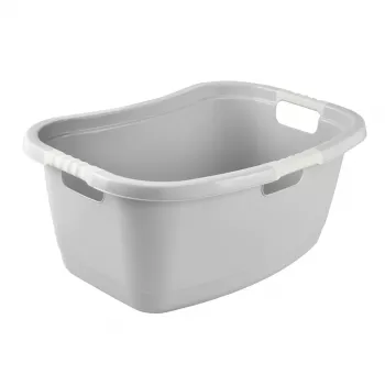 keeeper Janne veļas bļoda, Nordic-Grey, 38 L, nieru formas, ar mīkstajiem rokturiem 1078313000000