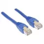 Wentronic Goobay CAT 5e F/UTP tīkla kabelis, zils, 0,25 m, CCA, 1 Gbit/s 68615