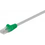 Wentronic Goobay CAT 5e krossovera tīkla kabelis, U/UTP, pelēki zaļš, 2 m - CCA ar vara pārklājumu (68864)