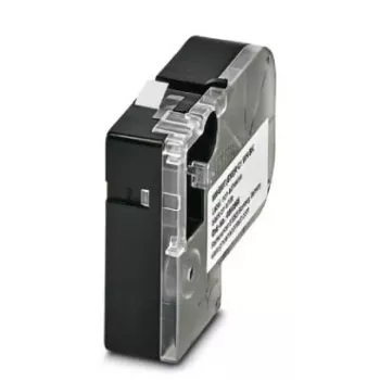 Phoenix Contact MM-EMT (EX8)R C1 WH/BK ierīču marķēšanas etiķete, snap-in, 5500 x 8 mm, balta/melna, poliamīds, rullis 0803965