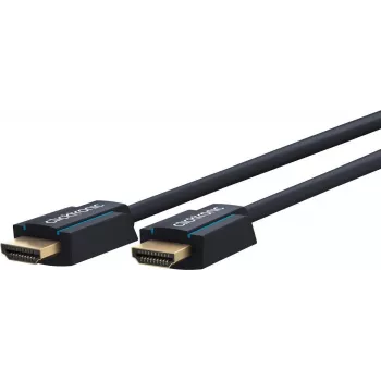 ClickTronic 70308 12,5 m High Speed HDMI kabelis ar Ethernet - zils