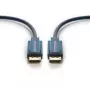 ClickTronic 70710 DisplayPort kabelis 1m, zils
