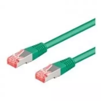 Wentronic Goobay CAT 6a S/FTP tīkla kabelis, 10 m, zaļš, LSZH, varš 93702