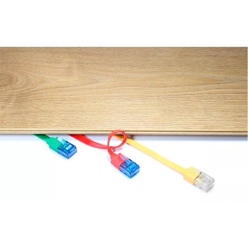 Wentronic RJ45 CAT6a tīkla kabelis 5m, U/UTP, zeltīti kontakti, 10 Gbit/s 96339