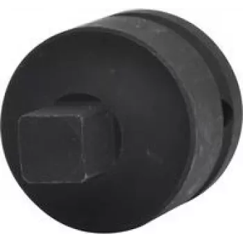 KS TOOLS 3/4 inch uz 1/2 inch trieciena muļķa adapteris, CrMo tērauds, fosfatēts, 45 mm, DIN 3121 / ISO 1174 (515.1372)
