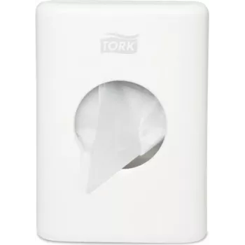 Tork 566000 atkritumu maisiņu turētājs iekštelpām, balts, 50L
