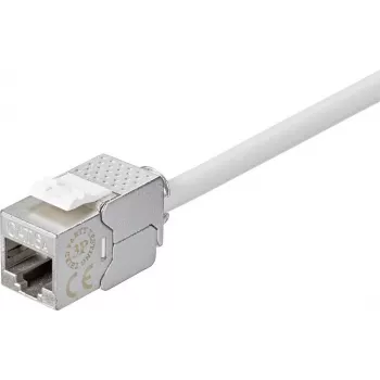 Renkforce RF-4531196 RJ45 savienotājs Cat.6a ekranēts sudraba