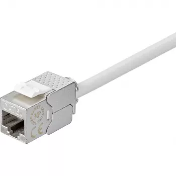 Renkforce RF-4531196 RJ45 savienotājs Cat.6a ekranēts sudraba