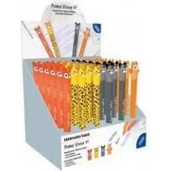 Faber-Castell Eberhard Faber Animal Erase It! dzēšama gēla pildspalva, 0,7 mm, zila, ar uzpildi, 36 gab. 560174