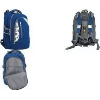 Faber-Castell Eberhard Faber X-Style mugursoma skolai, Denim Blue, 28 L, bērniem un pusaudžiem 9-16 gadiem, poliesters 577636