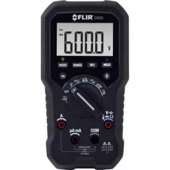 FLIR DM66 digitālais multimetrs CAT IV 300V, CAT III 600V, True RMS, 6000 Counts