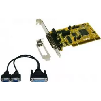 EXSYS EX-42372IS 2 portu PCI RS-422/485 sērijas kartīte ar pārsprieguma aizsardzību, Low Profile