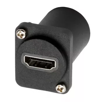 EXSYS EX-49152 HDMI D-Type adapteris, sievišķais uz sievišķo, panelī montējams, 4K 60Hz