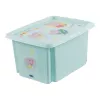 keeeper uzglabāšanas kaste karolina Peppa Pig, 15 litri, sakraujama/iegremdējama kaste ar vāku, PP, akvamarīna, 1 gabals 1223662433600