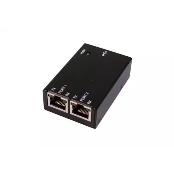 EXSYS EX-1332HMV-RJ USB 2.0 uz diviem RS-232 seriālajiem adapteriem ar RJ-45 savienotājiem, metāla korpuss