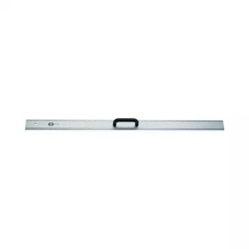 C.K Tools alumīnija lineāls ar taisnu malu 1000 mm, anodēts, mērīšanai, marķēšanai un griešanai (T3531 100)