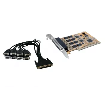 EXSYS EX-41088 8 portu RS-232 sērijas PCI karte ar FTDI mikroshēmu