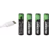 VOLTCRAFT Micro (AAA) Li-Ion akumulatori 500 mAh 1,5 V 4 gab. (VC-17275565)