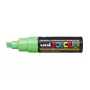 POSCA PC-8K pigmenta marķieris neona zaļš ar kaltveida uzgali 8,0 mm PC8K V FLUO