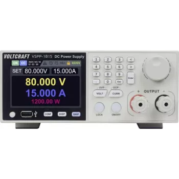 VOLTCRAFT VSPP-1815 19 collu laboratorijas barošanas bloks, 0-150 V/DC, 0-30 A, 1800 W, programmējams, USB/RS-485/LAN VC-18673200