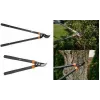 Bradas V-SERIES zaru šķēres ar apieto asmeni 770 mm, antracīta/oranžas KT-V1211