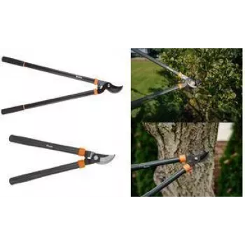 Bradas V-SERIES zaru šķēres ar apieto asmeni 770 mm, antracīta/oranžas KT-V1211