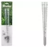 BRADAS WL-M17 WHITE LINE lietus mērītājs, plastmasas, līdz 160 mm/m², konusveida pamatne, 1 gab.
