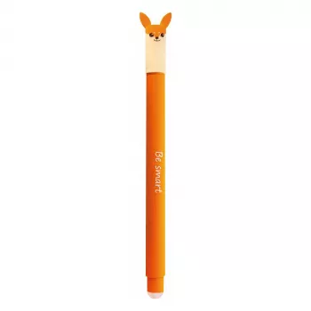 Faber-Castell Eberhard Faber Animal Erase it! Želejas pildspalva Lapsa Zila 0,7 mm Uzpildāma 582105