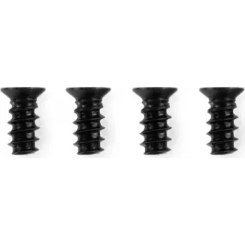 Alphacool ventilatora skrūves, 4 gab., 5x10mm, melnas (10325)