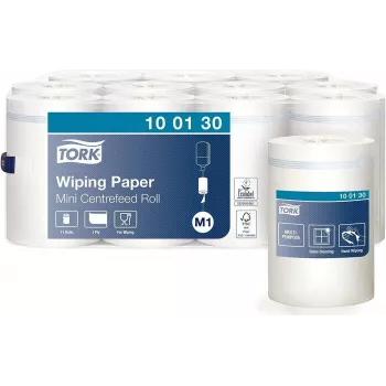 Tork Advanced M1 Centrālās padeves tīrīšanas rullis, 1-slāņa balts, 275 m, 11 ruļļi