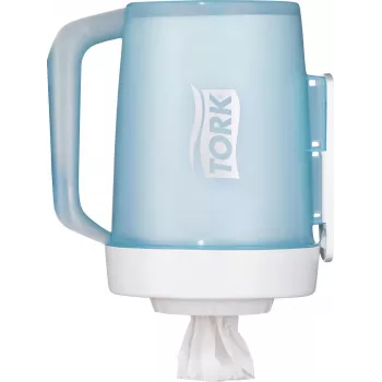 TORK Mini Centrefeed dozators balts un tirkīza M1 658002