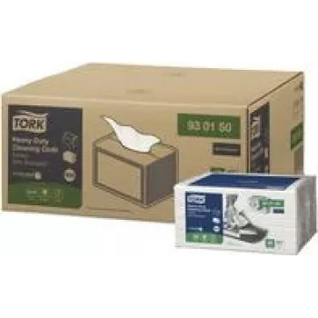 TORK Extra Strong tīrīšanas salvetes White W8, 8 x 50 salvetes 930150, kopā 400 salvetes