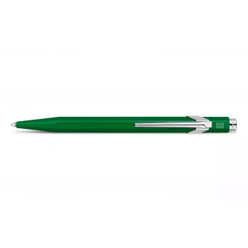 Caran d'Ache 849 Classic Line lodīšu pildspalva, zaļa, zila tinte, vidēja 849.210