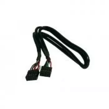 EXSYS iekšējais dubultais USB 2.0 kabelis ar 10 kontaktu galvu, 40 cm (EX-K42000)
