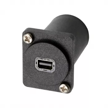 EXSYS EX-49168 D-Type panel montāžas adapteris Mini DisplayPort sievišķais uz sievišķo