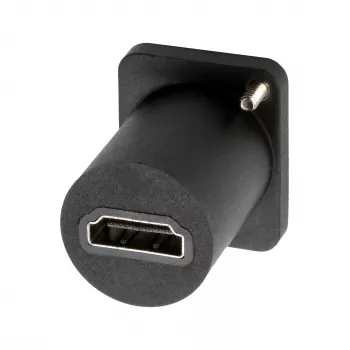 EXSYS EX-49171 D-Tipa panelī montējams adapteris USB-C (female) uz HDMI (female) 4K UHD