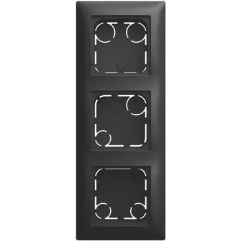 Busch-Jaeger Busch-balance SI virsapmetuma korpuss, 3 moduļu, augsts profils, Alpu balts 2TKA00005979