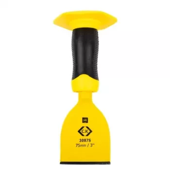 C.K Tools T3087S 3 plakanais kalts 75 mm asmens platums, 220 mm garums, sešstūra kāts