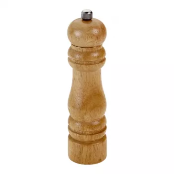Metaltex Spice Line manuālā garšvielu dzirnaviņa, Rubberwood, brūna, 170 mm, regulējams malums, uzpilde no augšas, 1 gab. 586017010