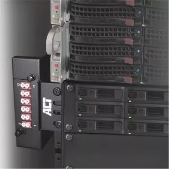 ACT Zero U daudzfunkcionāls kronšteins FA2133 – 19 inch statīva stiprinājums, tērauds, melns