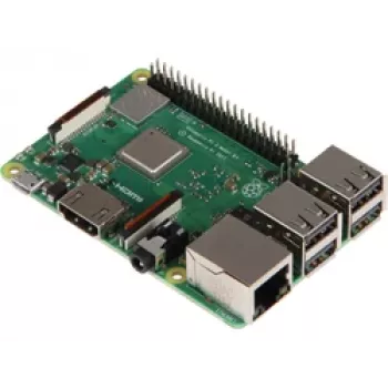 Raspberry Pi 3 Model B+ 1GB RAM Quad-Core 1.4GHz plate ar Wi-Fi 5, Bluetooth 4.2, Gigabit Ethernet Raspberry Pi 3B+