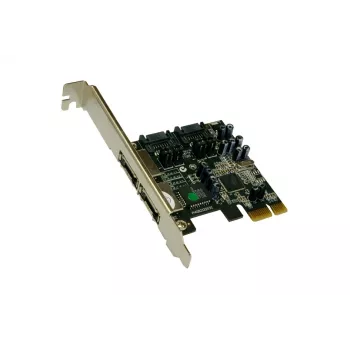 EXSYS EX-3503 2 portu eSATA II PCI Express RAID kontrollera kartes