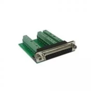 EXSYS EX-49030 adapteris, 25 kontaktu D-Sub ligzda – 27 kontaktu spaiļu bloks