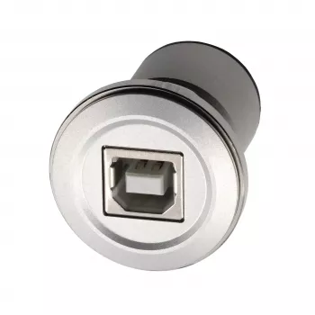 EXSYS EX-49192 metāla USB 2.0 Type-B sieviešu uz sieviešu panelī montējams adapteris